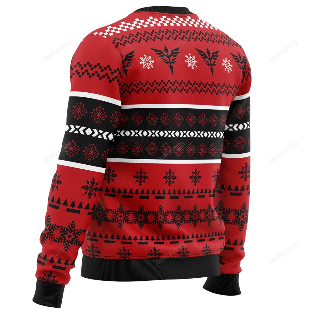 Principality of zeon 3D Ugly Christmas Sweater - Holiday Gift product image 3