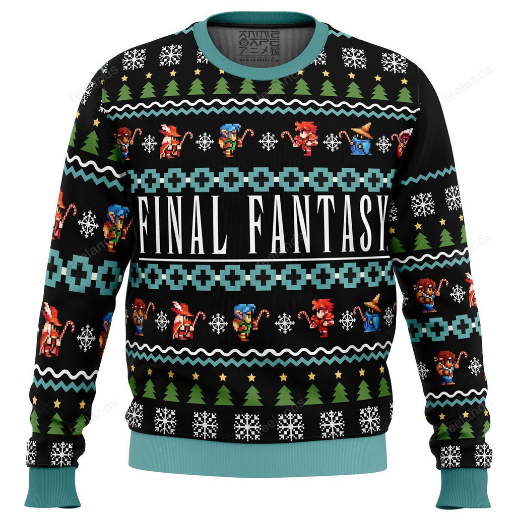 Final Fantasy 3D Ugly Christmas Sweater - Holiday Gift product image