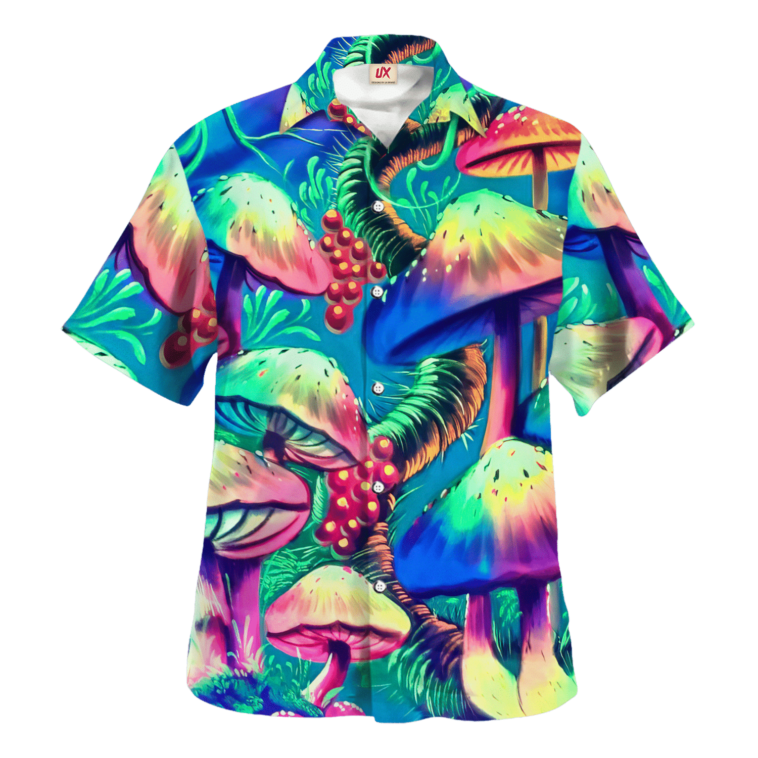 Hippie Hawaiian Vintage Summer Beach Style HBL-HP-24 - Adult & Kids T-Shirts, Sweatshirts & Hoodies apparel design preview 1