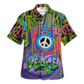 Hippie Hawaiian Groovy Summer Festival Style - Adult & Kids T-Shirts, Sweatshirts & Hoodies apparel design preview 1