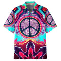 Hippie Hawaiian Retro 70s Psychedelic Summer Beach - Adult & Kids T-Shirts, Sweatshirts & Hoodies apparel design preview 1