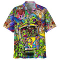 Hippie Hawaiian Vintage 70s Peace Love Summer Style - Adult & Kids T-Shirts, Sweatshirts & Hoodies apparel design preview 1