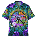Hippie Hawaiian Retro Psychedelic Festival Summer - Adult & Kids T-Shirts, Sweatshirts & Hoodies apparel design preview 1