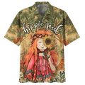 Hippie Hawaiian Retro Peace Love Festival Style - Adult & Kids T-Shirts, Sweatshirts & Hoodies apparel design preview 1