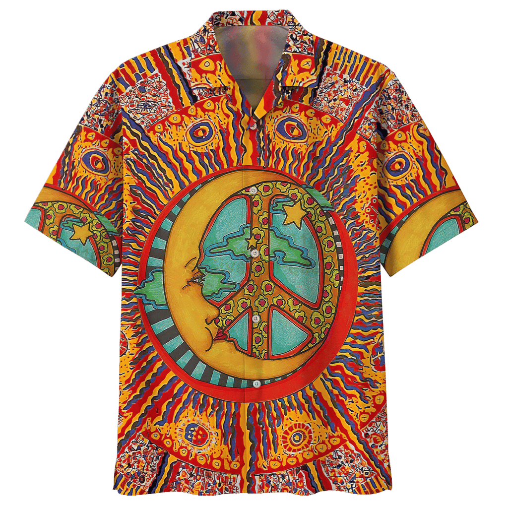 Hippie Hawaiian Groovy 70s Summer Style - Adult & Kids T-Shirts, Sweatshirts & Hoodies apparel design preview 1