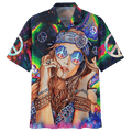 Hippie Hawaiian Vintage Psychedelic Beach Style - Adult & Kids T-Shirts, Sweatshirts & Hoodies apparel design preview 1