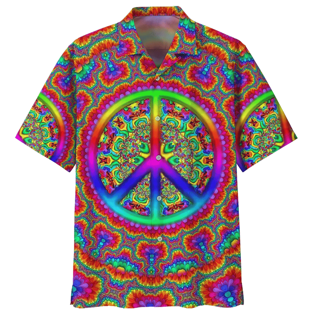 Hippie Hawaiian Retro Summer Party Style - Adult & Kids T-Shirts, Sweatshirts & Hoodies apparel design preview 1
