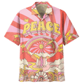 Hippie Hawaiian Groovy Retro Festival Style - Adult & Kids T-Shirts, Sweatshirts & Hoodies apparel design preview 1