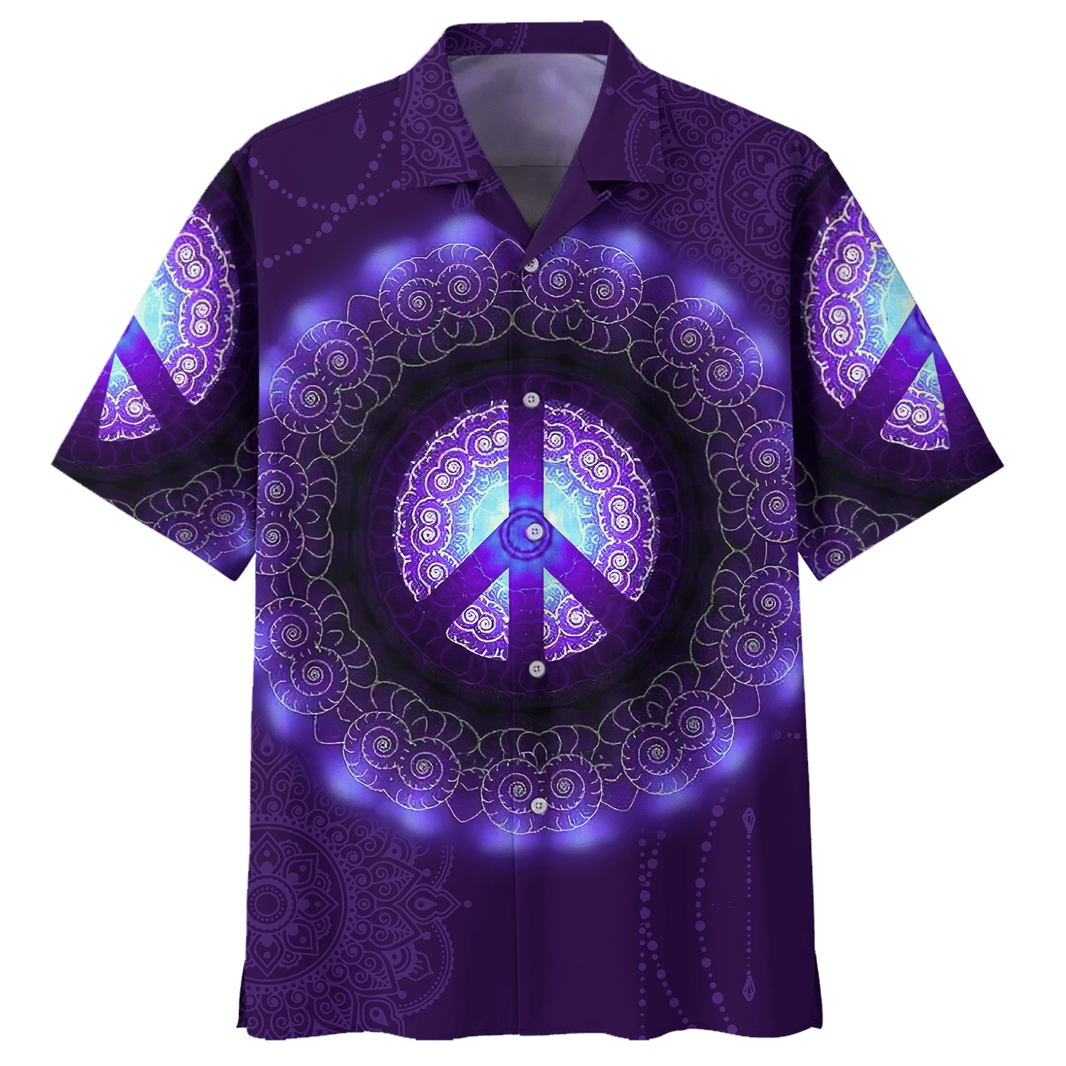Hippie Hawaiian Vintage Peace Love Summer Style - Adult & Kids T-Shirts, Sweatshirts & Hoodies apparel design preview 1