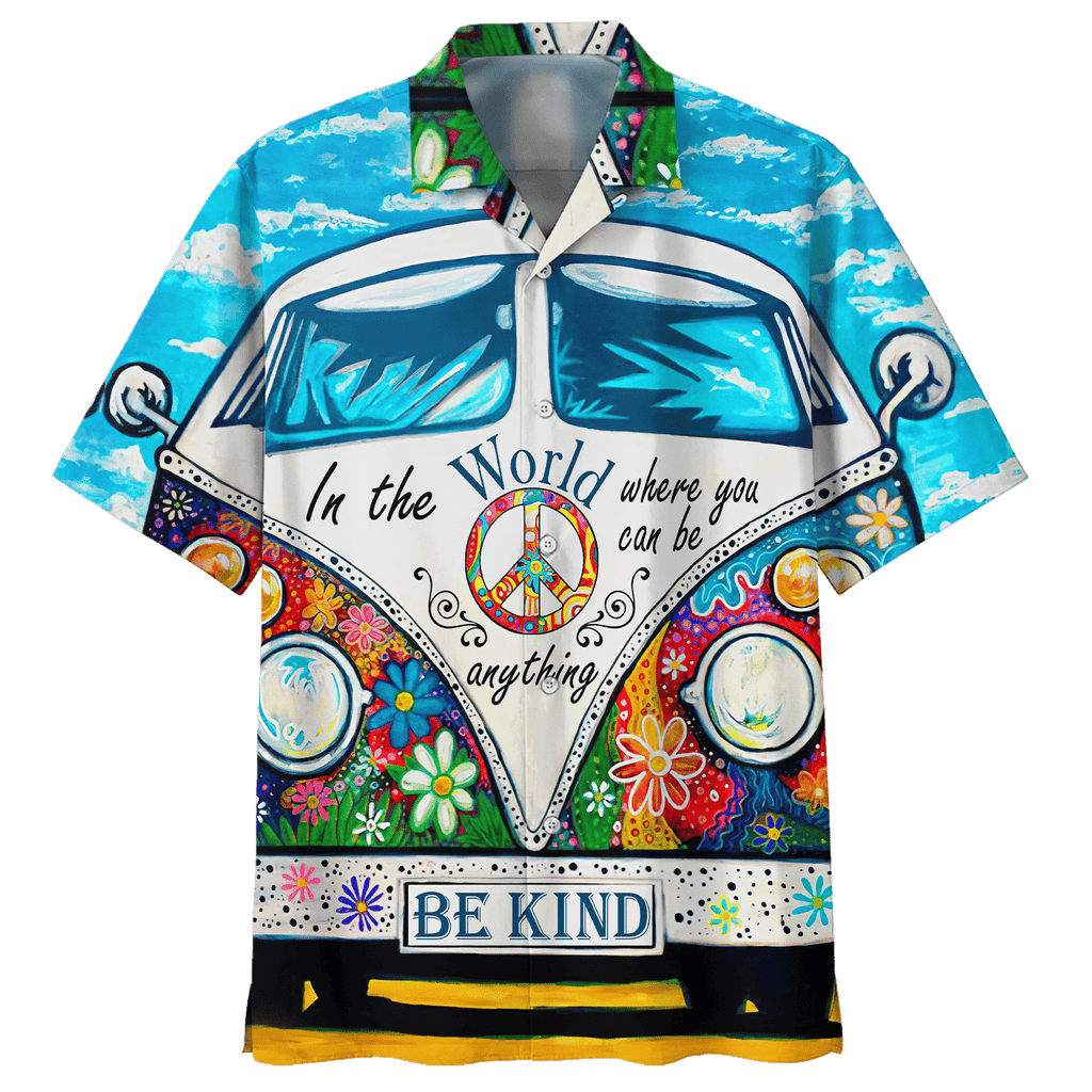 Hippie Hawaiian Vintage Festival Summer Style - Adult & Kids T-Shirts, Sweatshirts & Hoodies apparel design preview 1