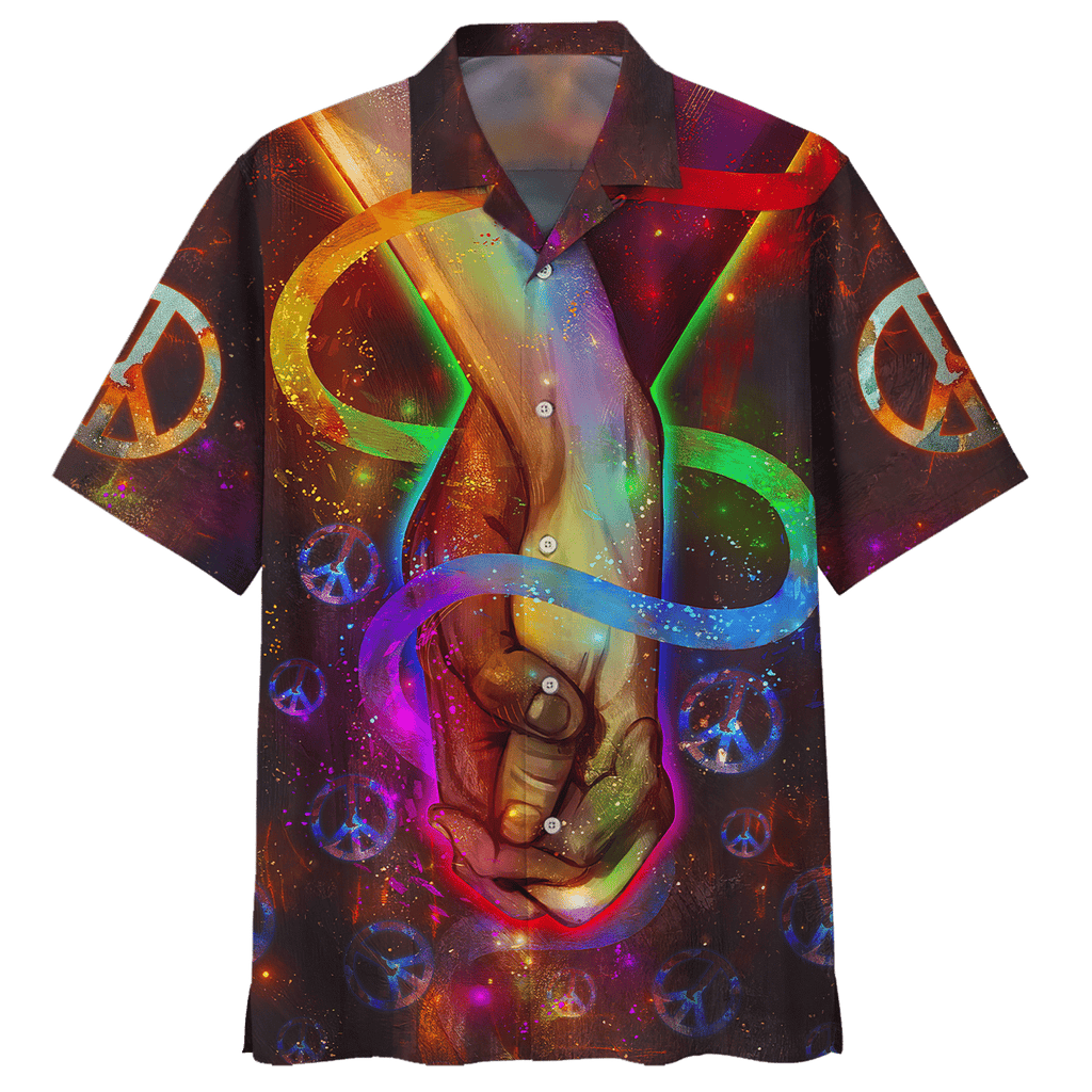 Hippie Hawaiian Groovy Retro Beach Style HBL-HP-01 - Adult & Kids T-Shirts, Sweatshirts & Hoodies apparel design preview 1