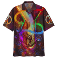 Hippie Hawaiian Groovy Retro Beach Style HBL-HP-01 - Adult & Kids T-Shirts, Sweatshirts & Hoodies apparel design preview 1