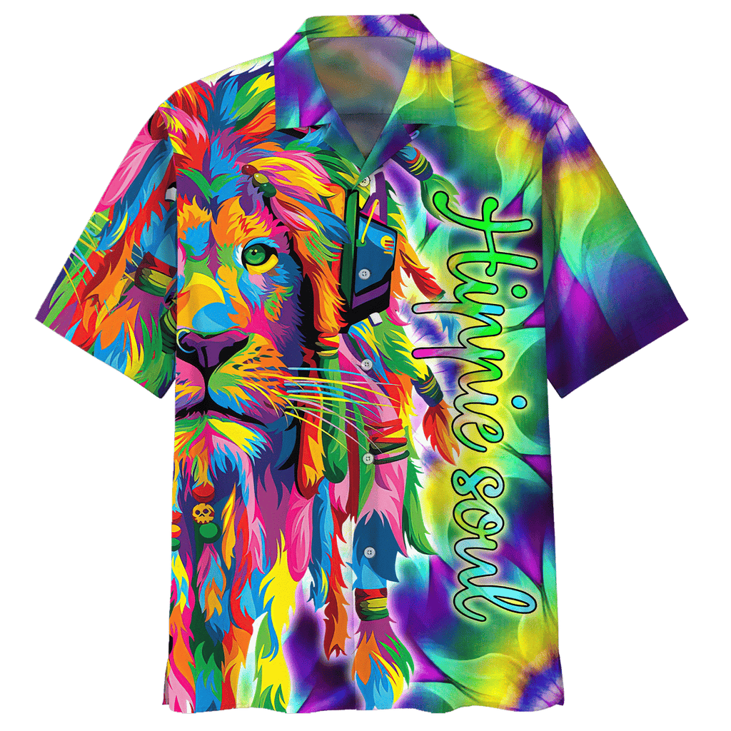 Hippie Hawaiian Retro Festival Vacation Style - Adult & Kids T-Shirts, Sweatshirts & Hoodies apparel design preview 1