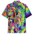 Hippie Hawaiian Retro Festival Vacation Style - Adult & Kids T-Shirts, Sweatshirts & Hoodies apparel design preview 1