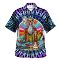 Hippie Hawaiian Vintage Psychedelic Summer Style - Adult & Kids T-Shirts, Sweatshirts & Hoodies apparel design preview 1