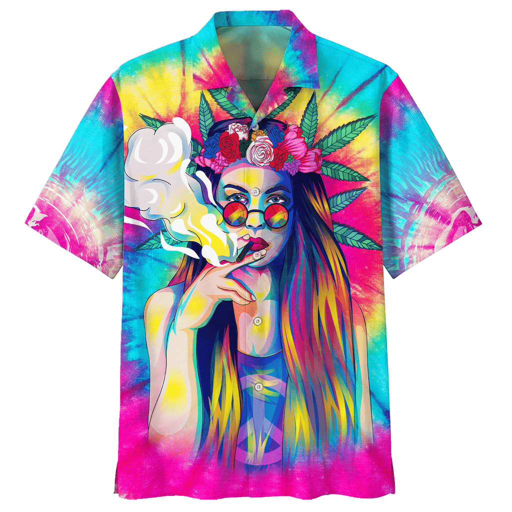 Hippie Hawaiian Retro Psychedelic Beach Style - Adult & Kids T-Shirts, Sweatshirts & Hoodies apparel design preview 1