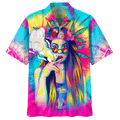 Hippie Hawaiian Retro Psychedelic Beach Style - Adult & Kids T-Shirts, Sweatshirts & Hoodies apparel design preview 1