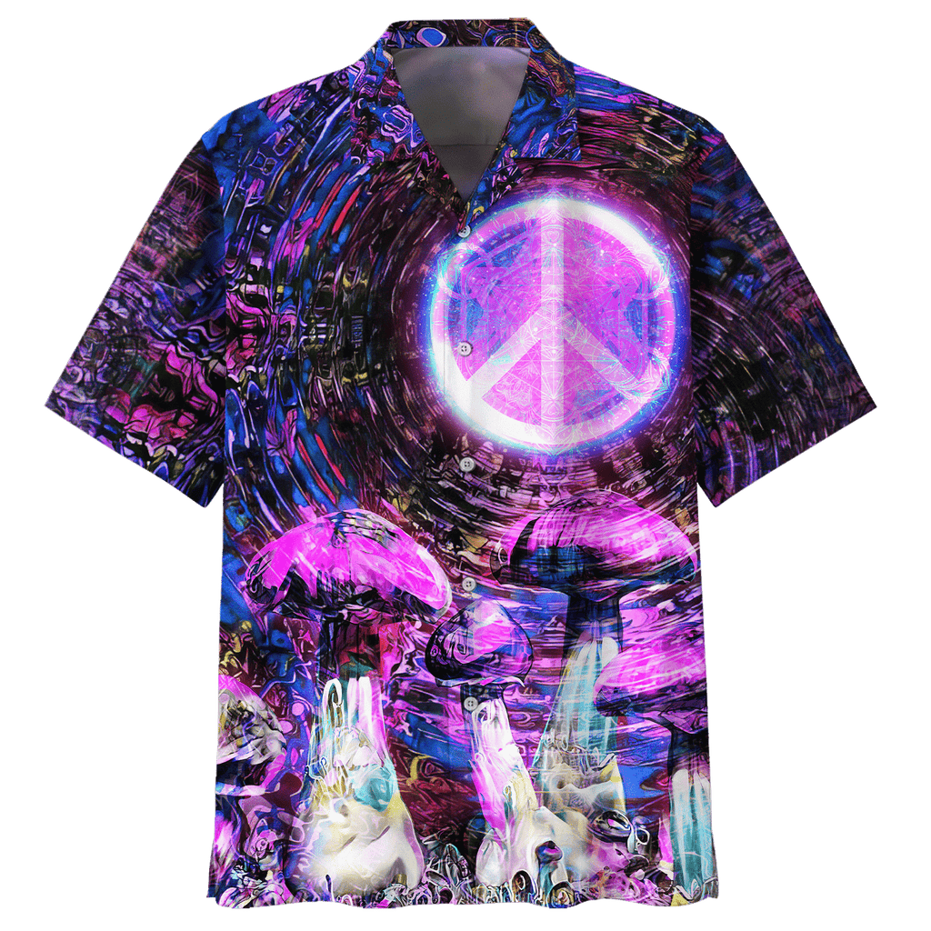 Hippie Hawaiian Retro 70s Party Style HBL-HP-18 - Adult & Kids T-Shirts, Sweatshirts & Hoodies apparel design preview 1