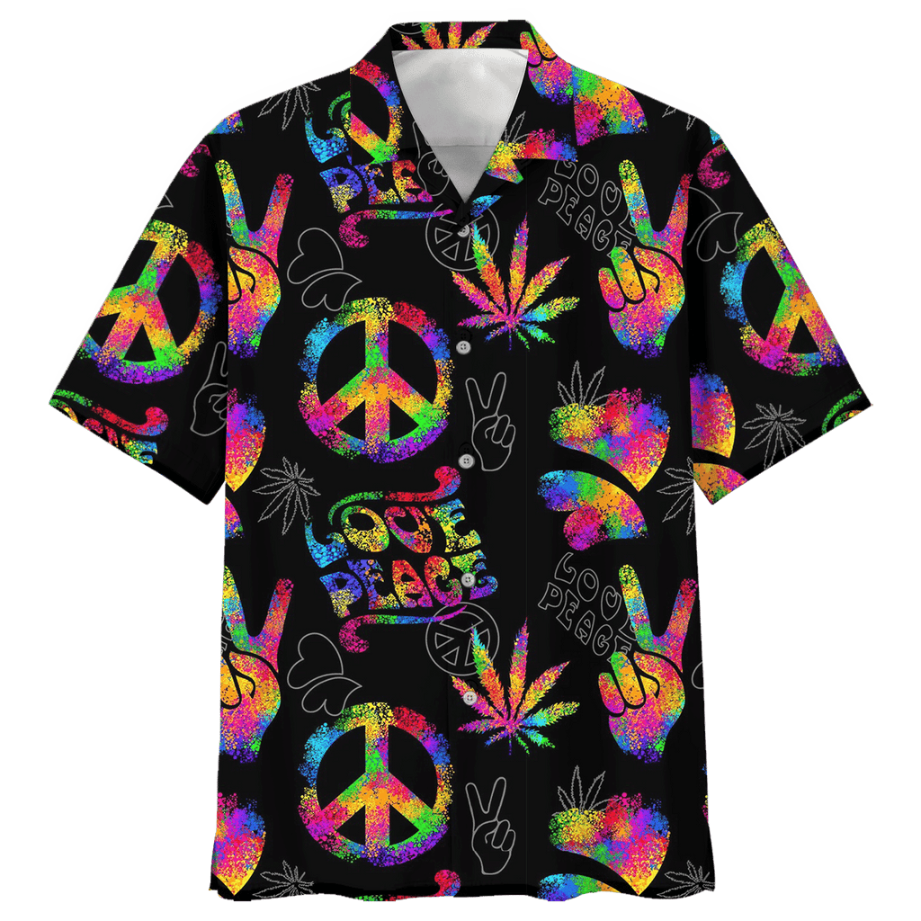 Hippie Hawaiian Vintage Summer Party Style - Adult & Kids T-Shirts, Sweatshirts & Hoodies apparel design preview 1