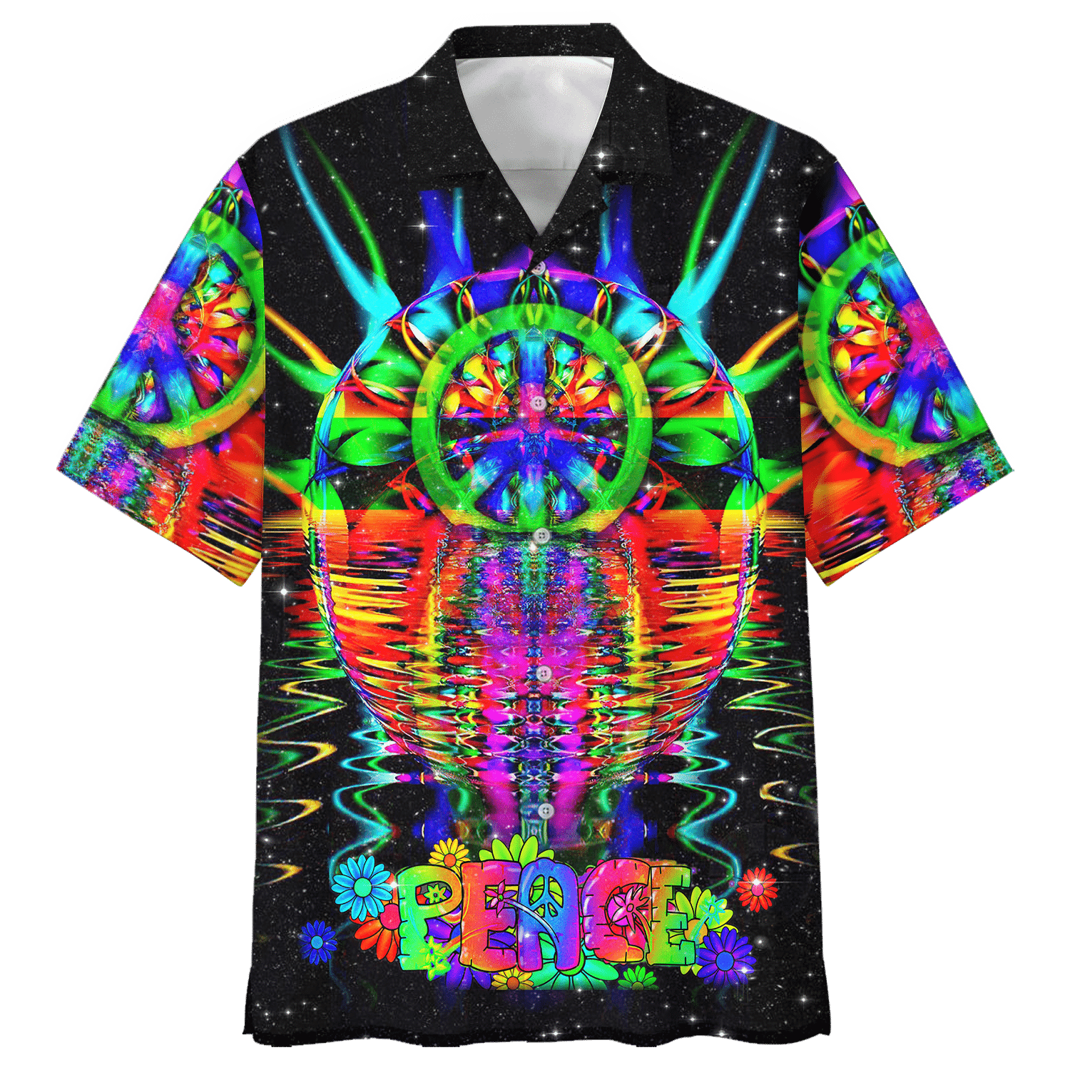 Hippie Hawaiian Retro 70s Vacation Beach Style - Adult & Kids T-Shirts, Sweatshirts & Hoodies apparel design preview 1