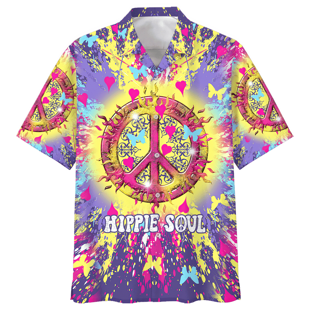 Hippie Hawaiian Groovy 70s Festival Beach Style - Adult & Kids T-Shirts, Sweatshirts & Hoodies apparel design preview 1