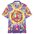 Hippie Hawaiian Groovy 70s Festival Beach Style - Adult & Kids T-Shirts, Sweatshirts & Hoodies apparel design preview 1