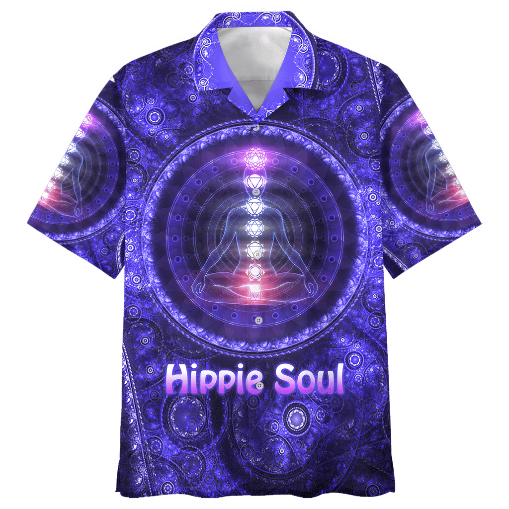 Hippie Hawaiian Psychedelic Retro Summer Vacation - Adult & Kids T-Shirts, Sweatshirts & Hoodies apparel design preview 1