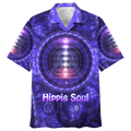 Hippie Hawaiian Psychedelic Retro Summer Vacation - Adult & Kids T-Shirts, Sweatshirts & Hoodies apparel design preview 1