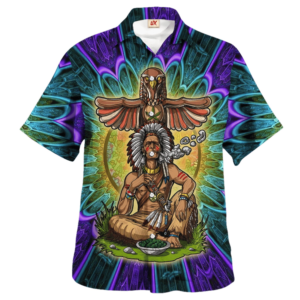 Hippie Hawaiian Retro 70s Festival Beach Style - Adult & Kids T-Shirts, Sweatshirts & Hoodies apparel design preview 1