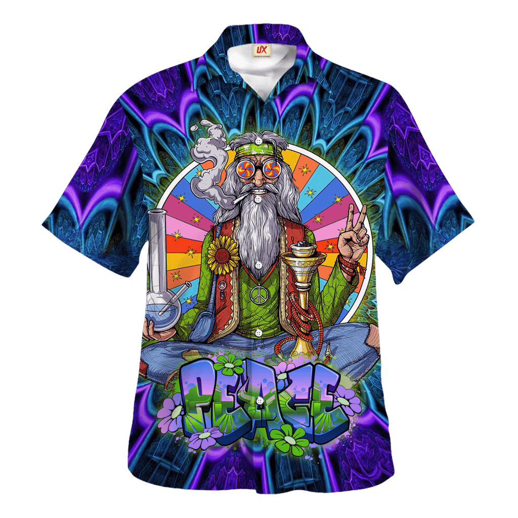 Hippie Hawaiian Retro Summer Beach Party Style - Adult & Kids T-Shirts, Sweatshirts & Hoodies apparel design preview 1