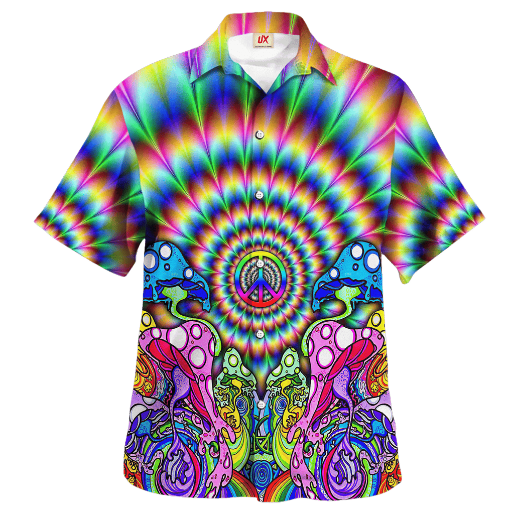 Hippie Hawaiian Psychedelic Beach Party Style - Adult & Kids T-Shirts, Sweatshirts & Hoodies apparel design preview 1