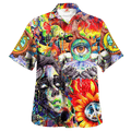 Hippie Hawaiian Retro Festival Beach Party Style - Adult & Kids T-Shirts, Sweatshirts & Hoodies apparel design preview 1