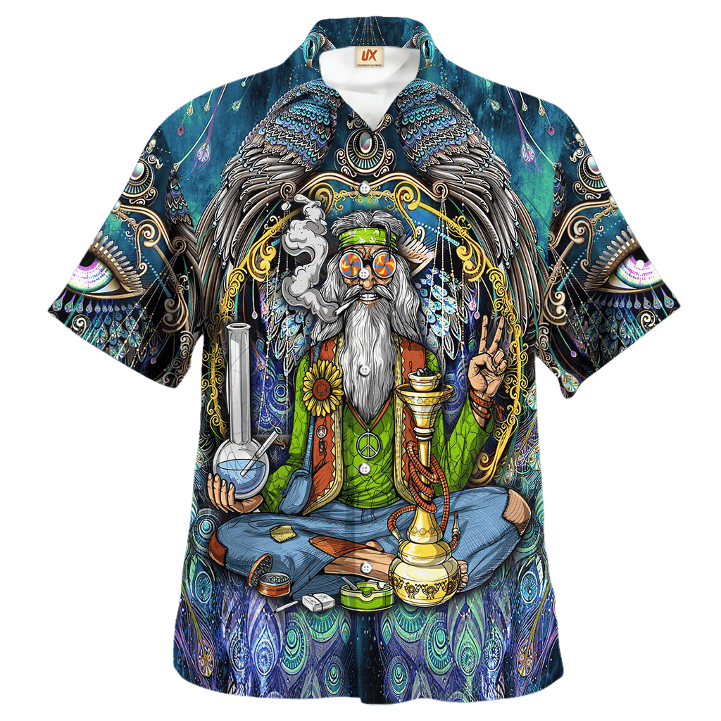 Hippie Hawaiian Retro 70s Summer Festival Style - Adult & Kids T-Shirts, Sweatshirts & Hoodies apparel design preview 1