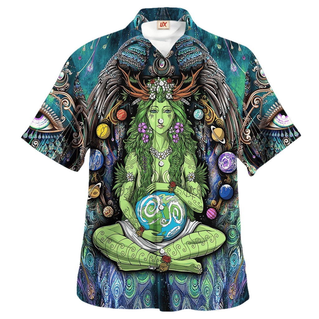 Hippie Hawaiian Psychedelic Retro Beach Party Style - Adult & Kids T-Shirts, Sweatshirts & Hoodies apparel design preview 1