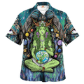 Hippie Hawaiian Psychedelic Retro Beach Party Style - Adult & Kids T-Shirts, Sweatshirts & Hoodies apparel design preview 1