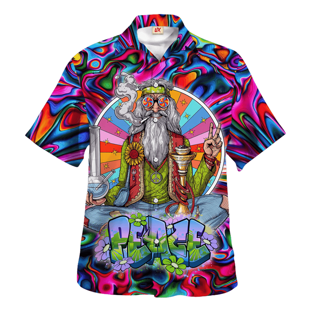 Hippie Hawaiian Groovy Retro Summer Party Style - Adult & Kids T-Shirts, Sweatshirts & Hoodies apparel design preview 1