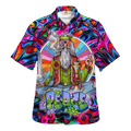 Hippie Hawaiian Groovy Retro Summer Party Style - Adult & Kids T-Shirts, Sweatshirts & Hoodies apparel design preview 1