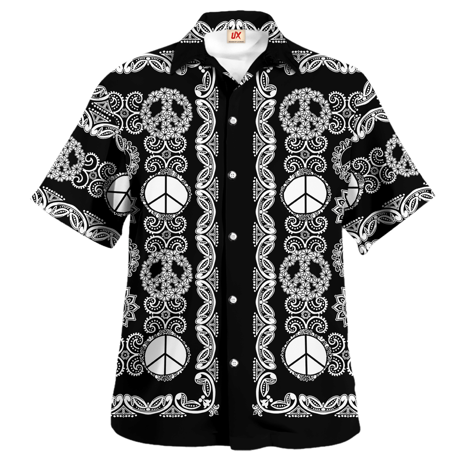 Hippie Hawaiian Groovy Psychedelic Party Style - Adult & Kids T-Shirts, Sweatshirts & Hoodies apparel design preview 1