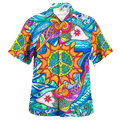 Hippie Hawaiian Vintage Retro Summer Festival Style - Adult & Kids T-Shirts, Sweatshirts & Hoodies apparel design preview 1