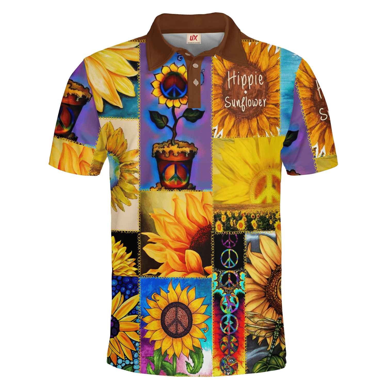 Hippie Hawaiian Psychedelic Retro Summer Style - Adult & Kids T-Shirts, Sweatshirts & Hoodies apparel design preview 1