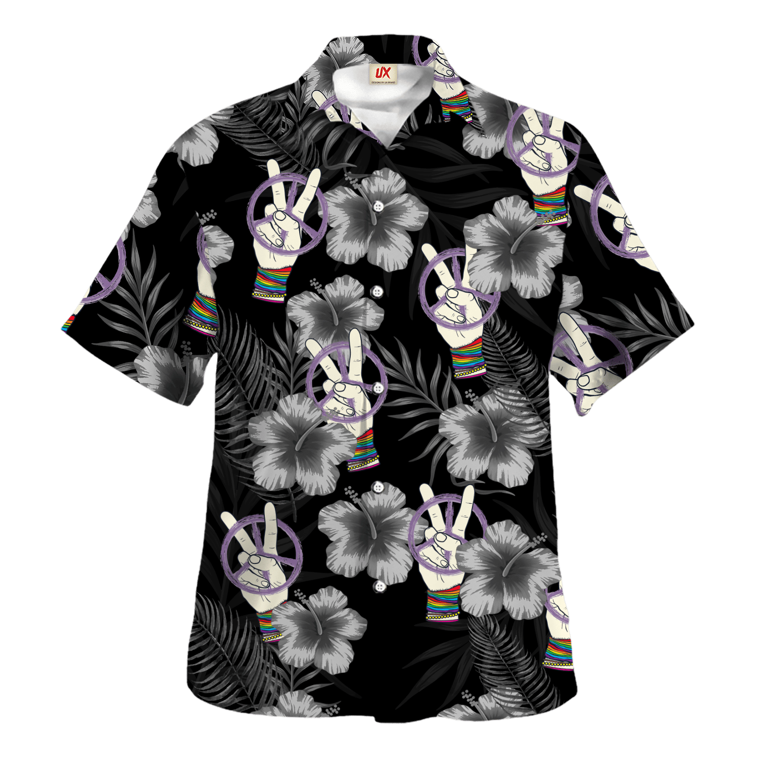 Hippie Hawaiian Retro 70s Beach Festival Style - Adult & Kids T-Shirts, Sweatshirts & Hoodies apparel design preview 1