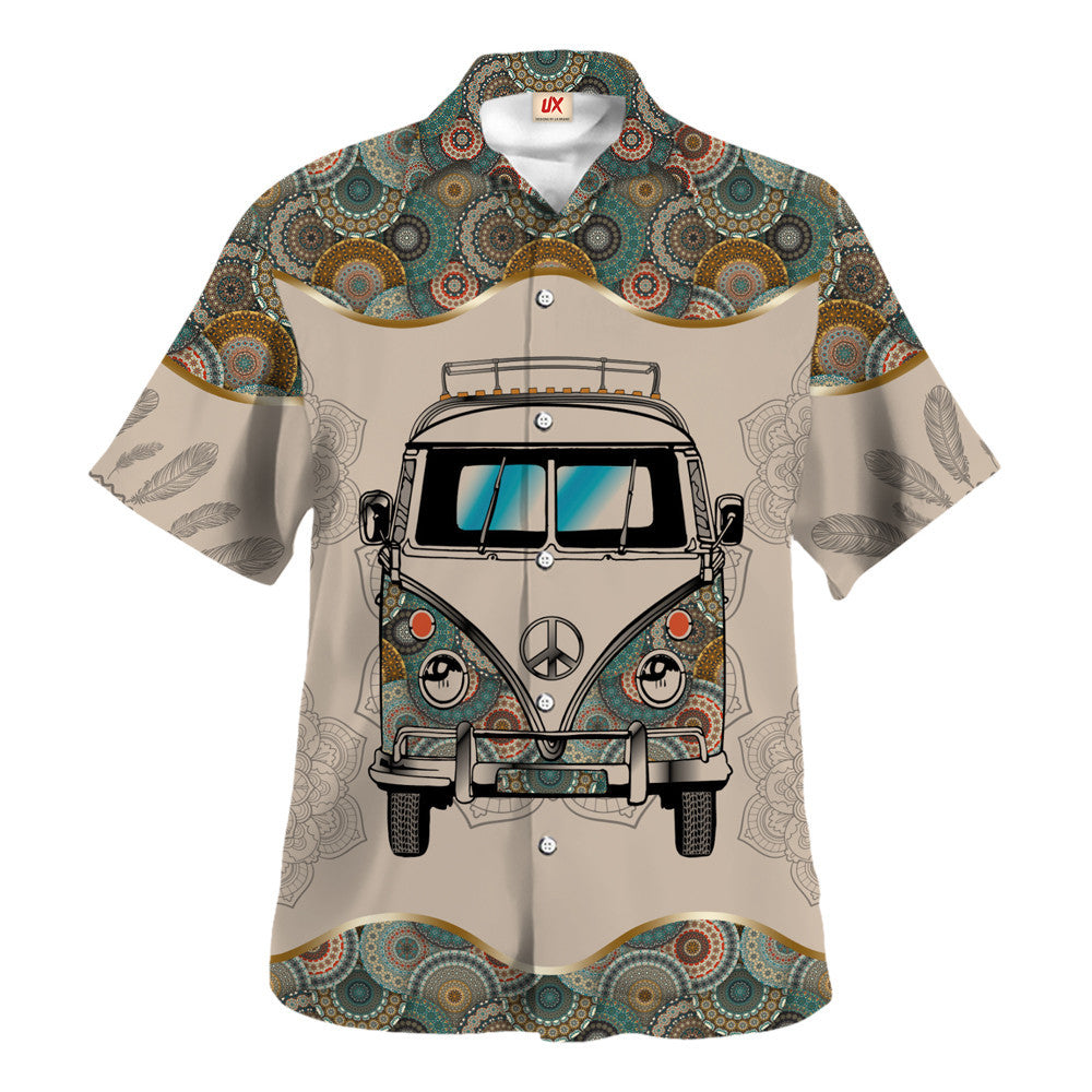 Hippie Hawaiian Retro Summer Vacation Party Style - Adult & Kids T-Shirts, Sweatshirts & Hoodies apparel design preview 1
