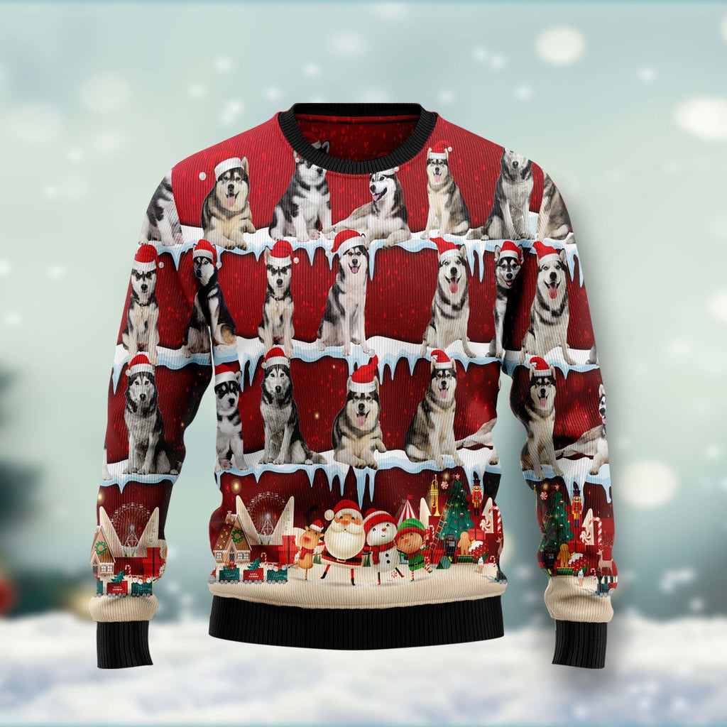 Golden retriever 3D Christmas Sweater - Holiday Gift product image
