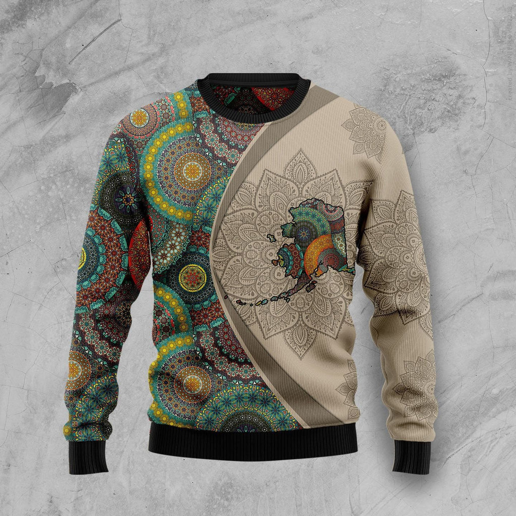 Santa beerd 3D Christmas Sweater - Holiday Gift product image 3