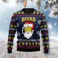 Santa beerd 3D Christmas Sweater - Holiday Gift product image