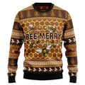 Bee merry 3D Christmas Sweater - Holiday Gift product image