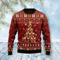 Merry winemas 3D Christmas Sweater - Holiday Gift product image