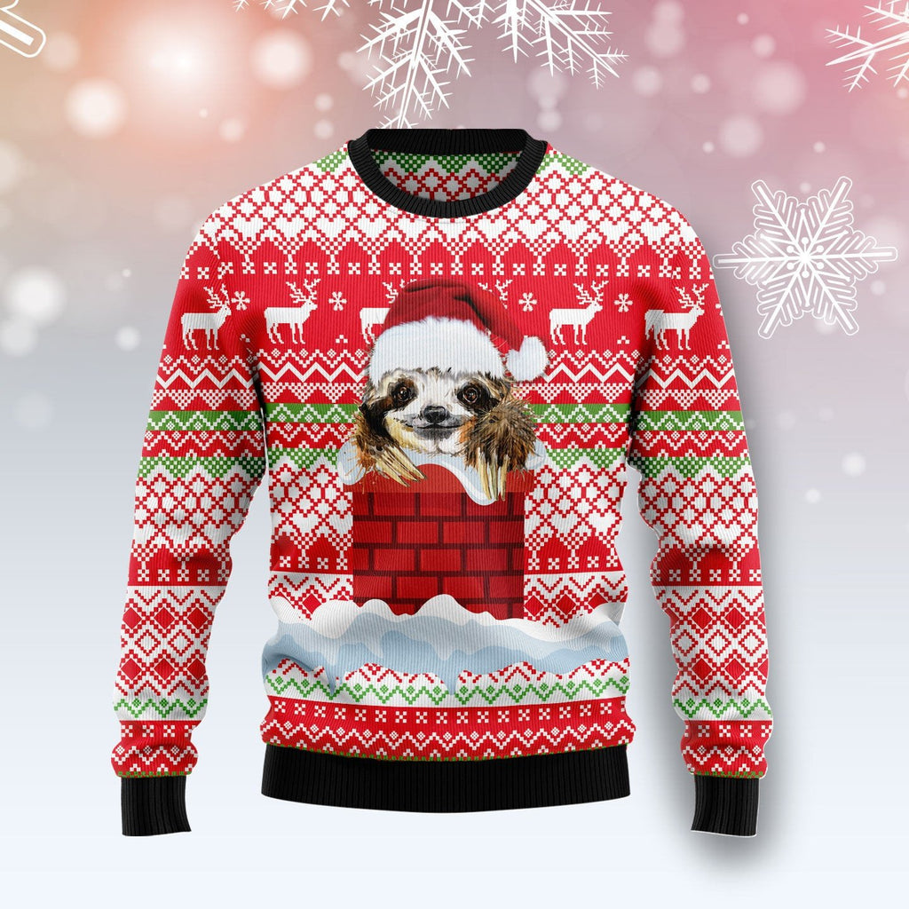 Giraffe holiday 3D Christmas Sweater - Holiday Gift product image 4