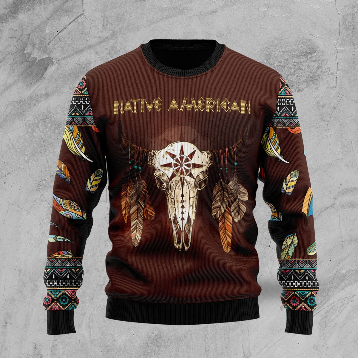 Elephant mandala 3D Christmas Sweater - Holiday Gift product image 3