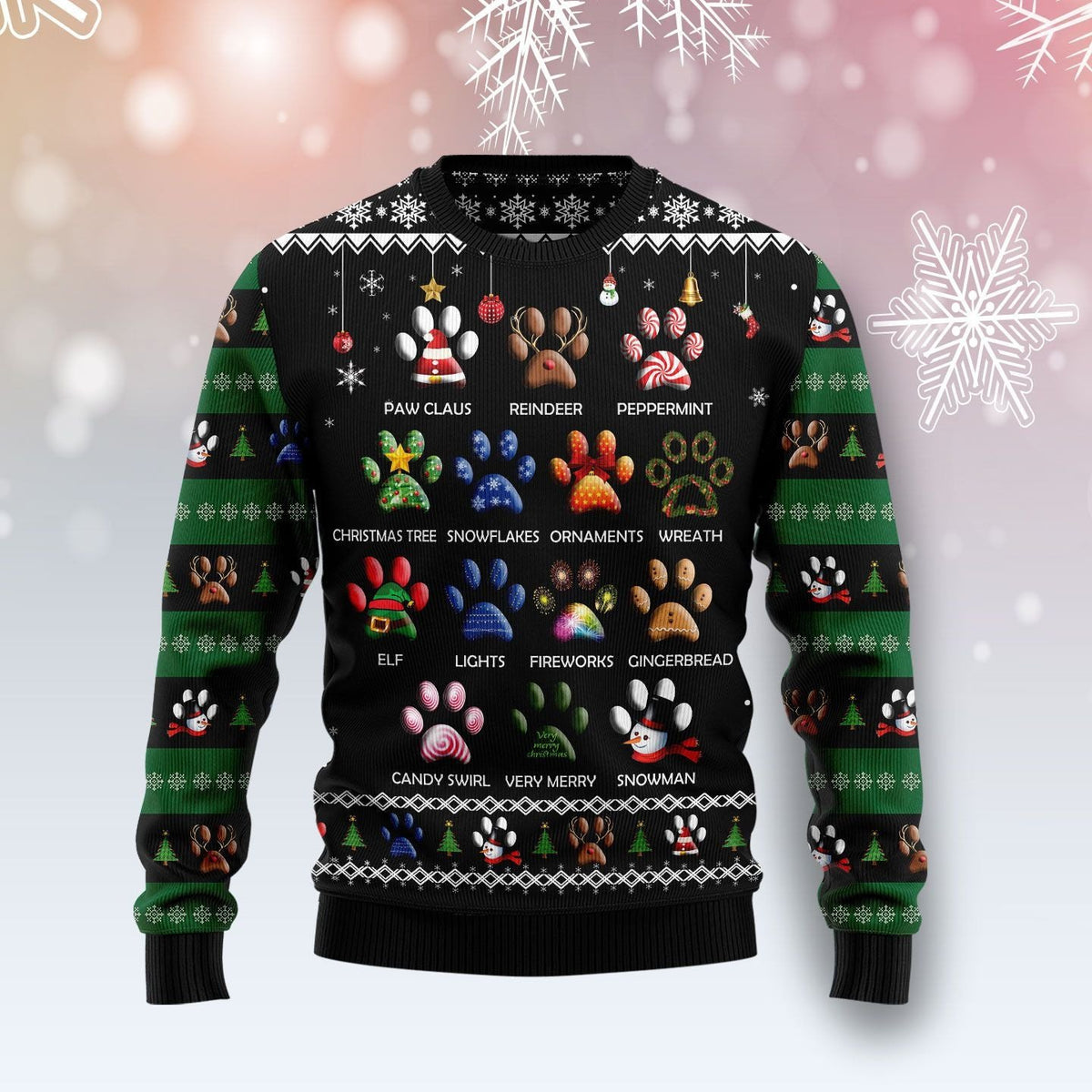 Skull this is as jolly as i get 3D Christmas Sweater - Holiday Gift product image 5